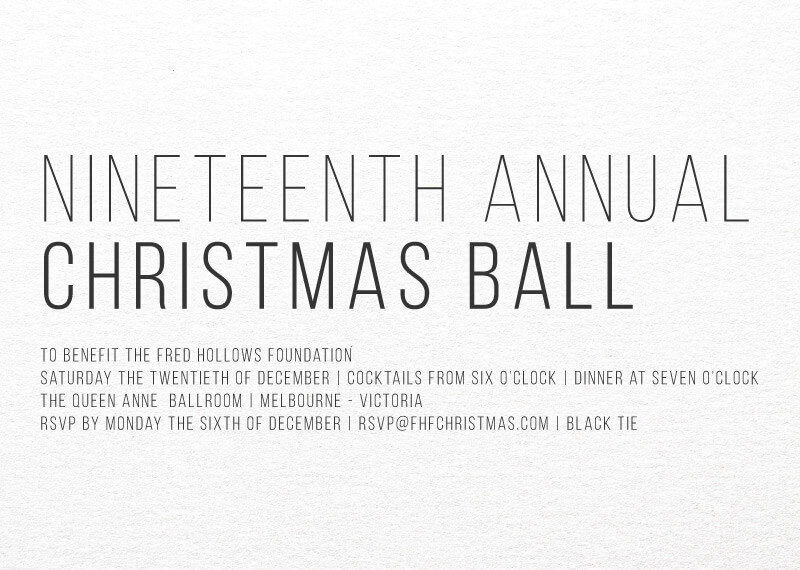Simple is the best - Corporate Event Invitations