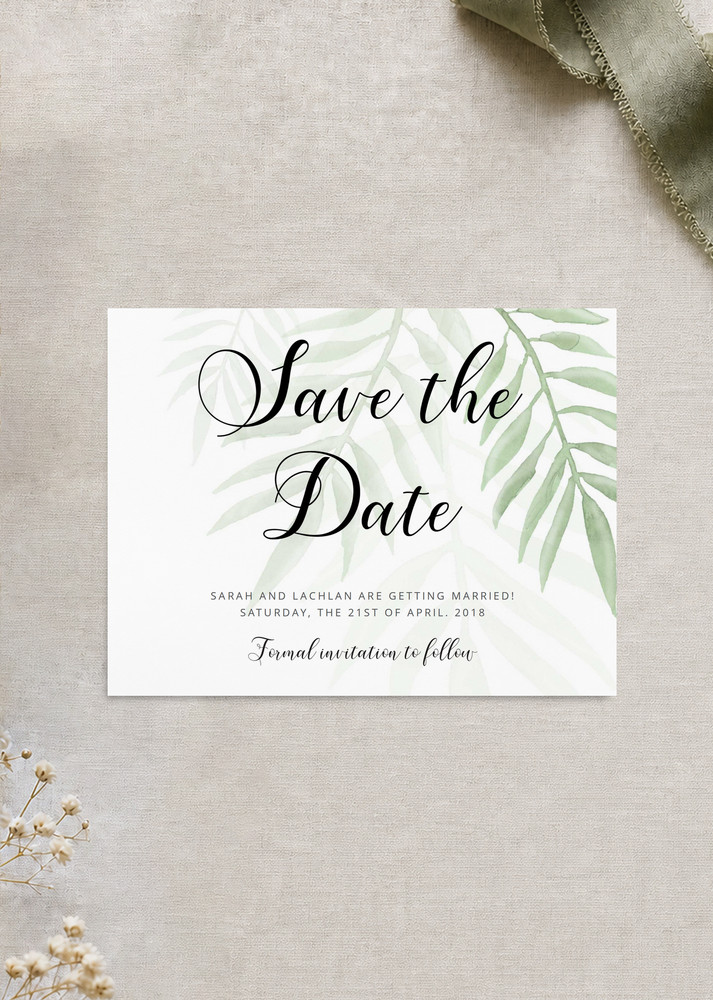 Forest Walk - Save The Date