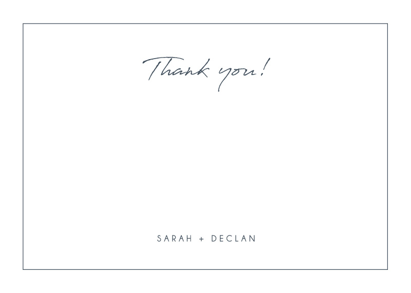 Watsons Bay Hotel - Wedding Thank You Cards
