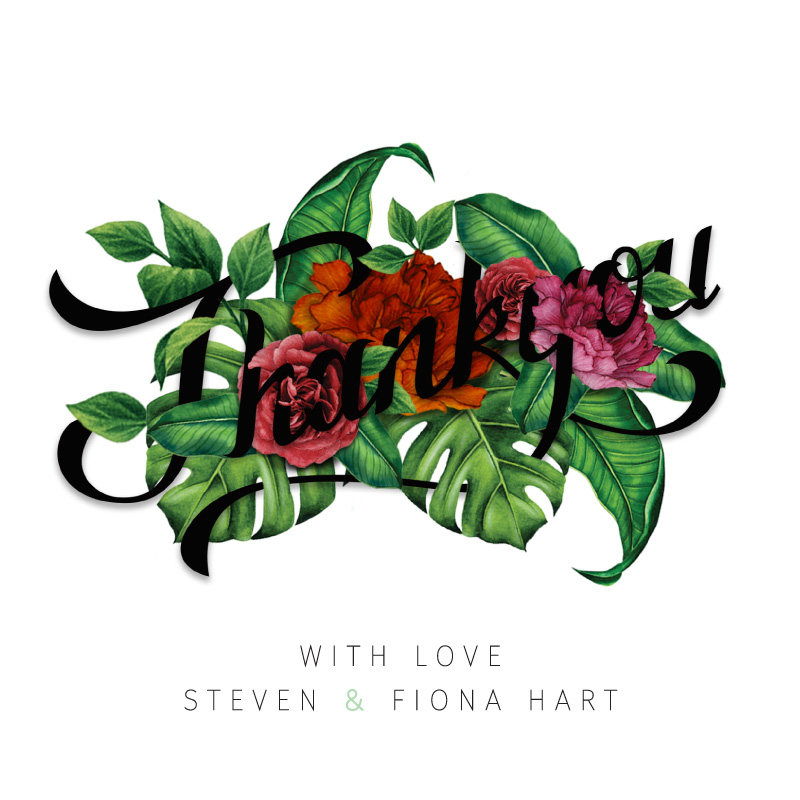 Botanica - Wedding Thank You Cards