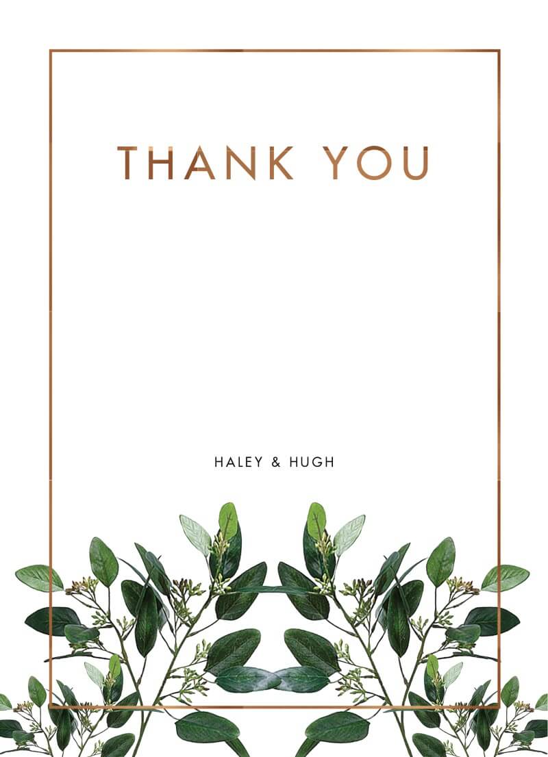 Garden Estate - Wedding Thank You Cards