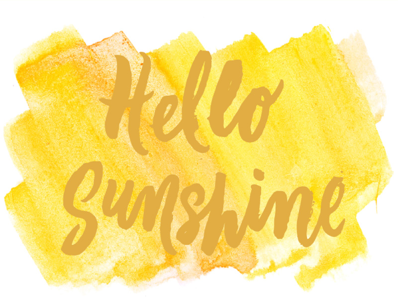 Hello Sunshine - Greeting Cards