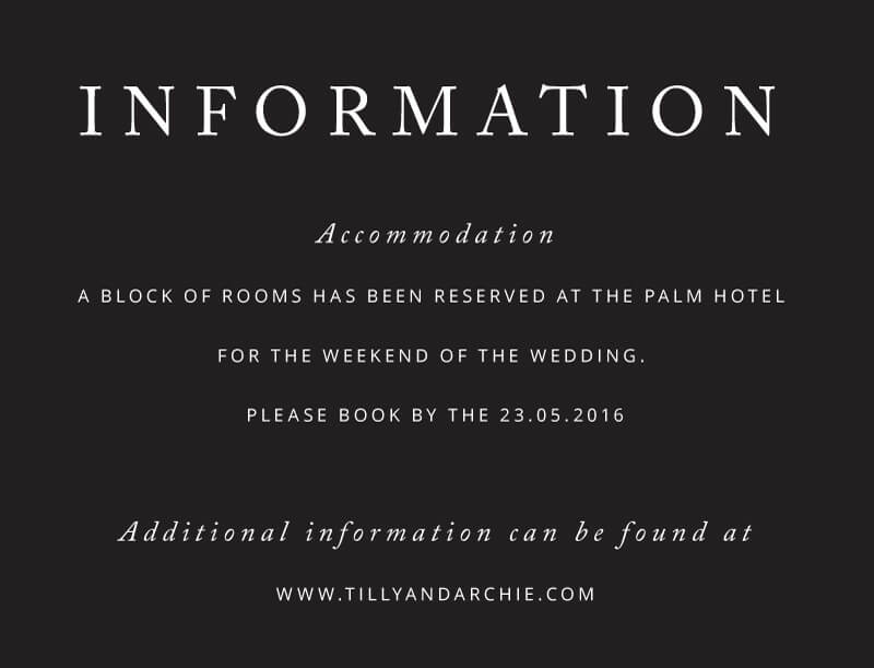 Black And White Information Cards - White Ink design preview