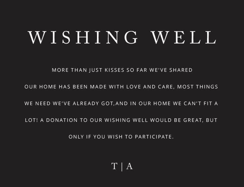 Black And White Wishing Well - White Ink design preview
