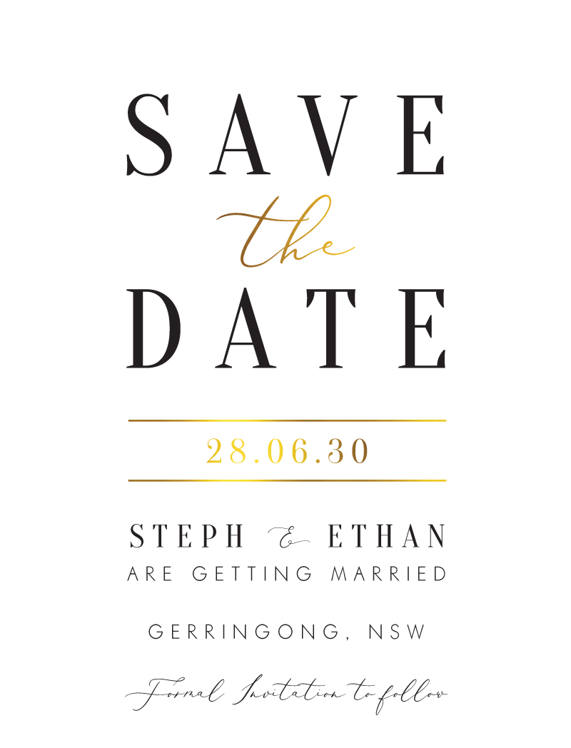 Milieu - Save The Date
