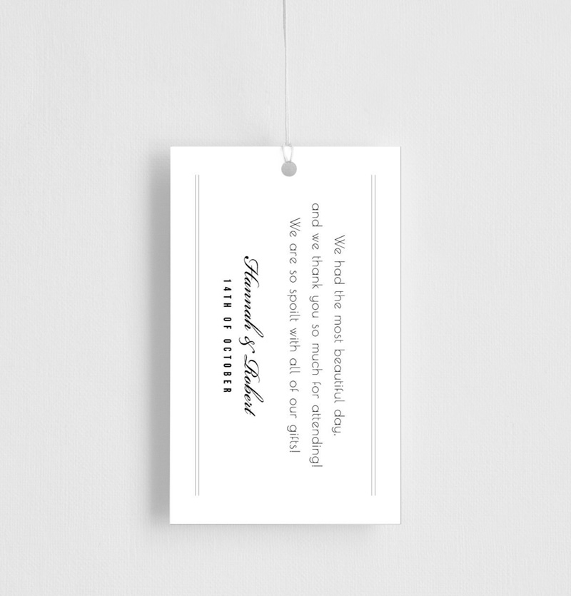 Movie Theatre Gift Tags - Digital Printing design preview