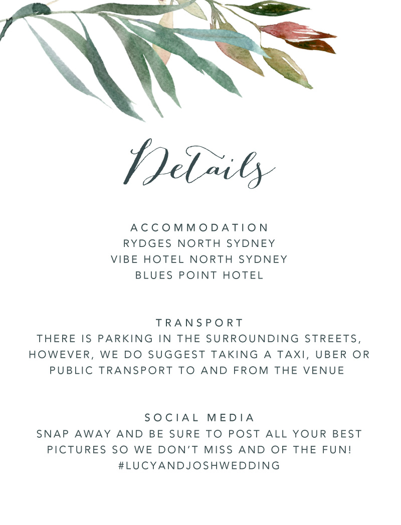 Melaleuca Information Cards - Digital Printing design preview