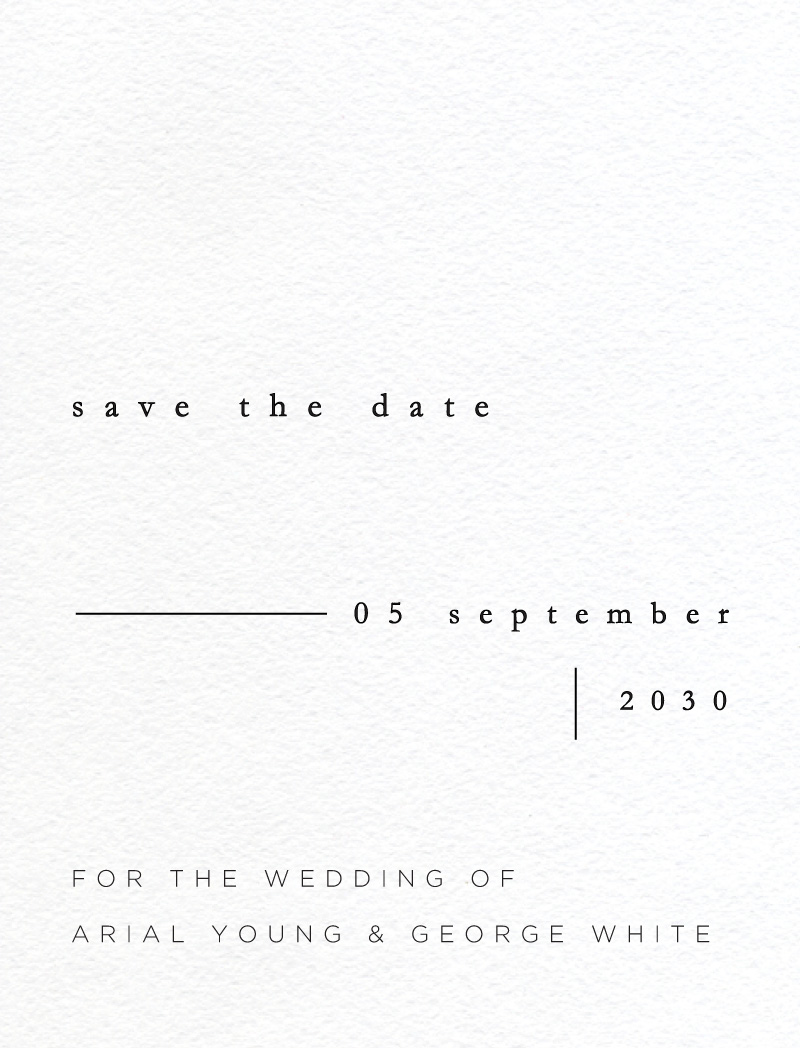 Nouveau - Save The Date