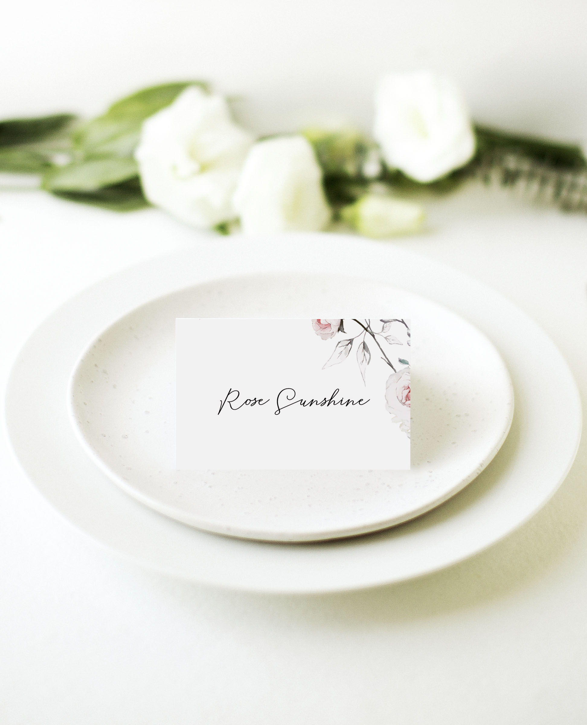 Florescence - Wedding Place Cards