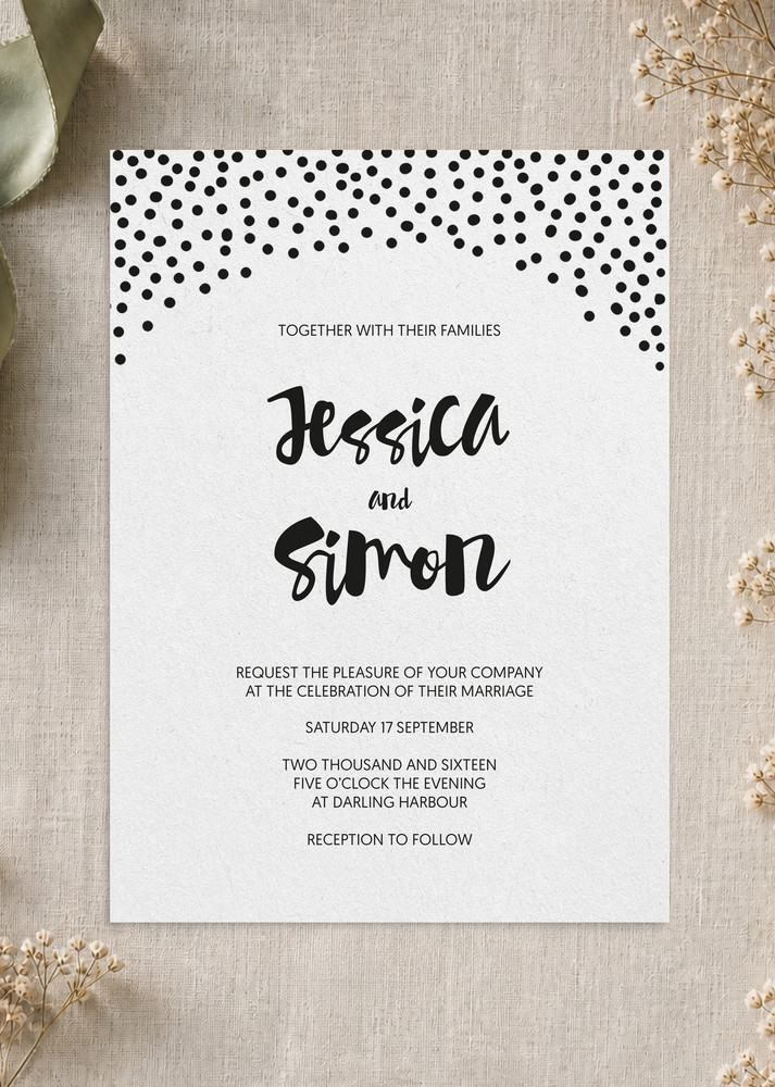 Foil of dreams - Wedding Invitations