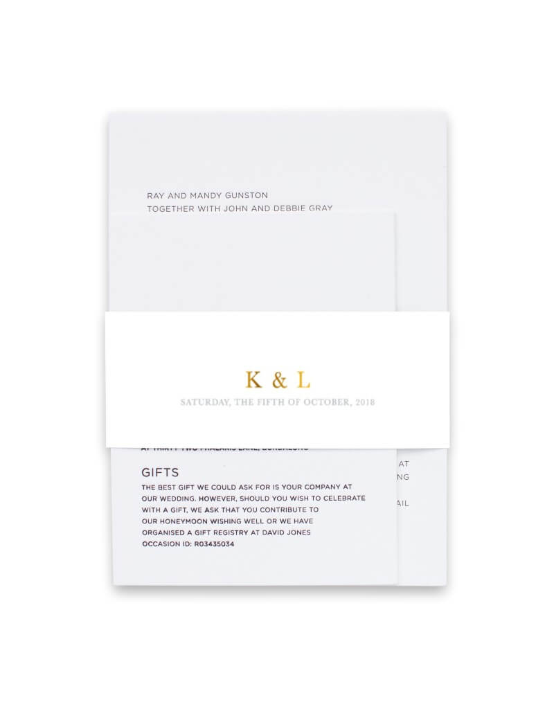 Diamond Branch Belly Bands - Flat Foil design preview