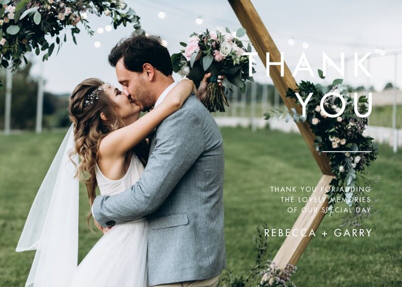 Eucalyptus Estate - Wedding Thank You Cards