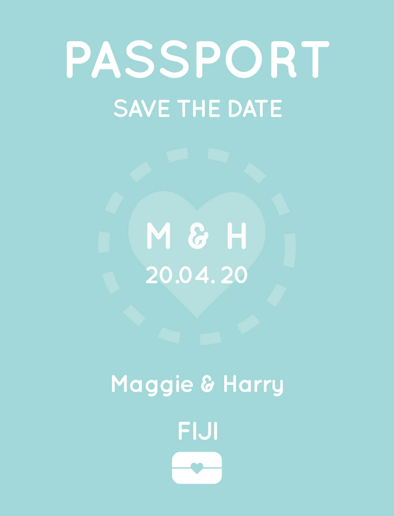 Blue Paradise - Save The Date