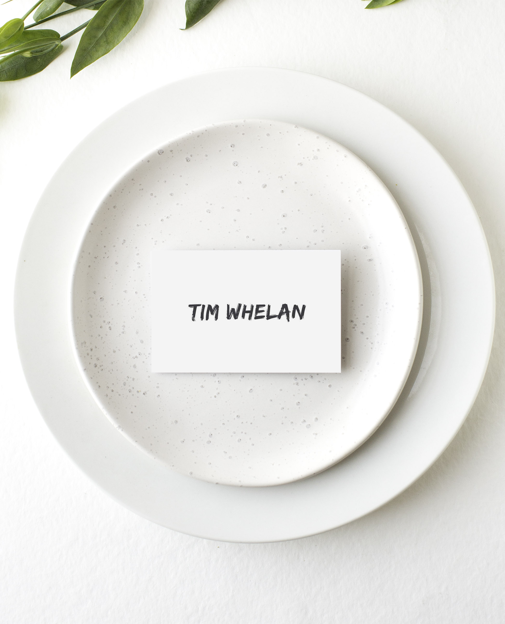 XO - Wedding Place Cards