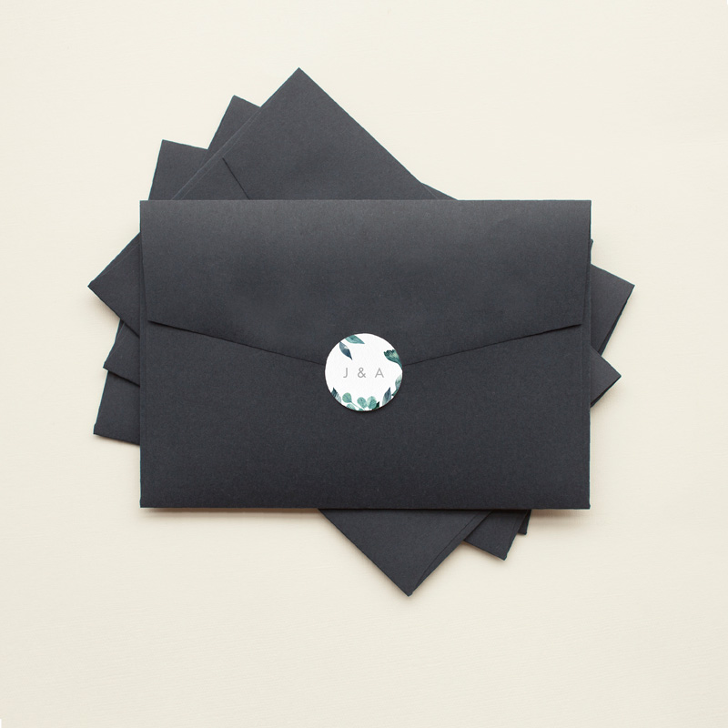 Stylistically Green Stickers - Digital Printing design preview