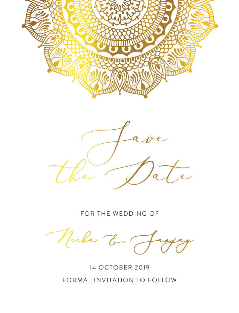 White Vivaha - Save The Date