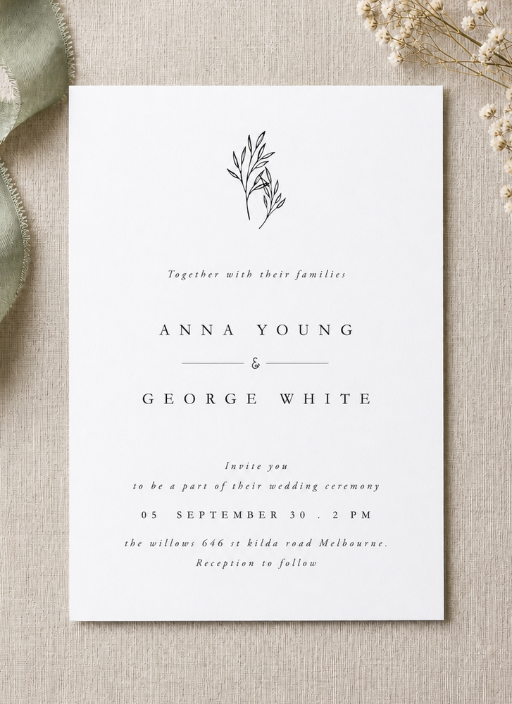 Luna - Wedding Invitations
