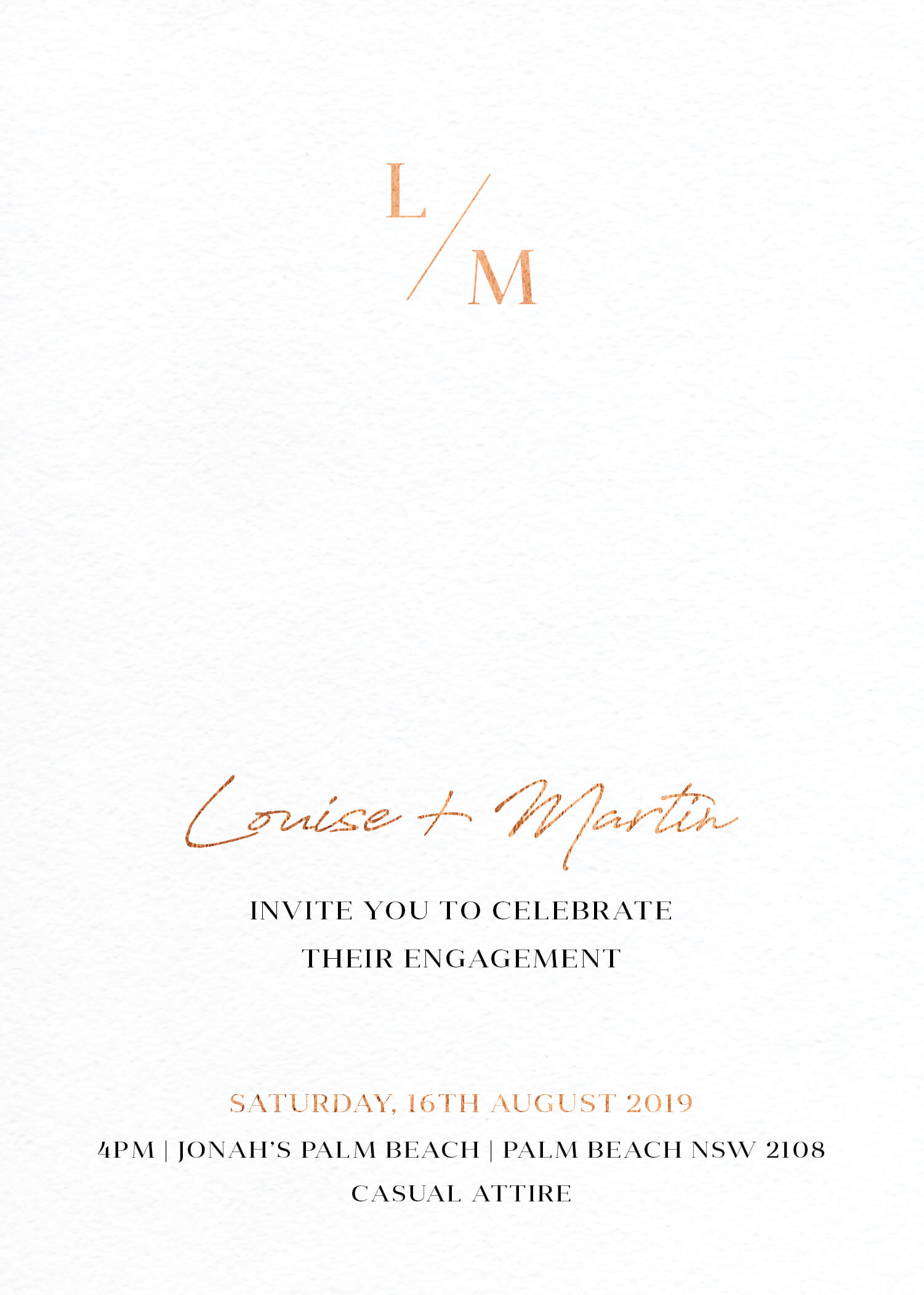 Adore - Engagement Invitations