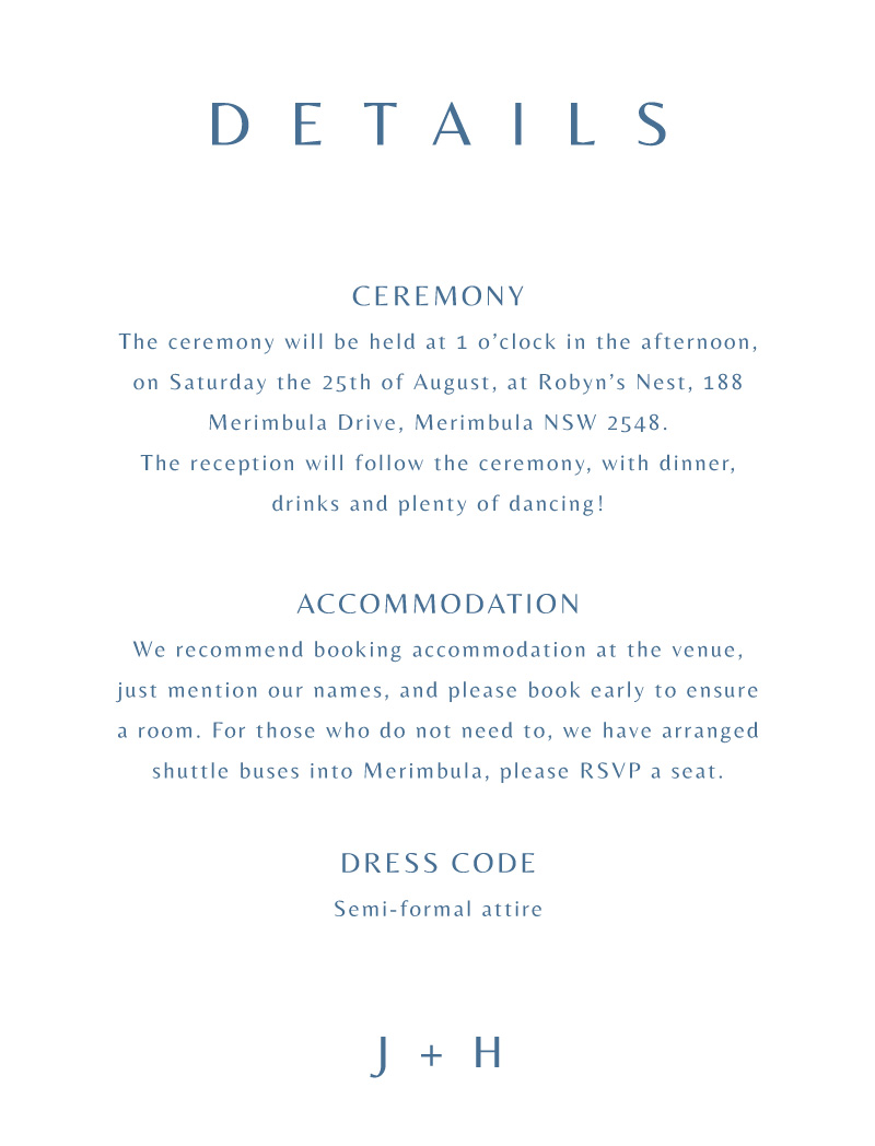 Deep Blue Information Cards - Digital Printing design preview