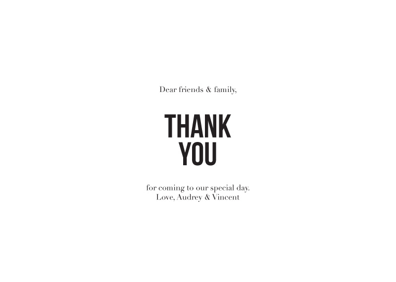 Photocards - Wedding Thank You Cards