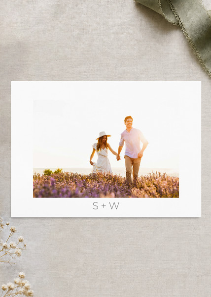 Elegant Type wedding invitation design from Paperlust.