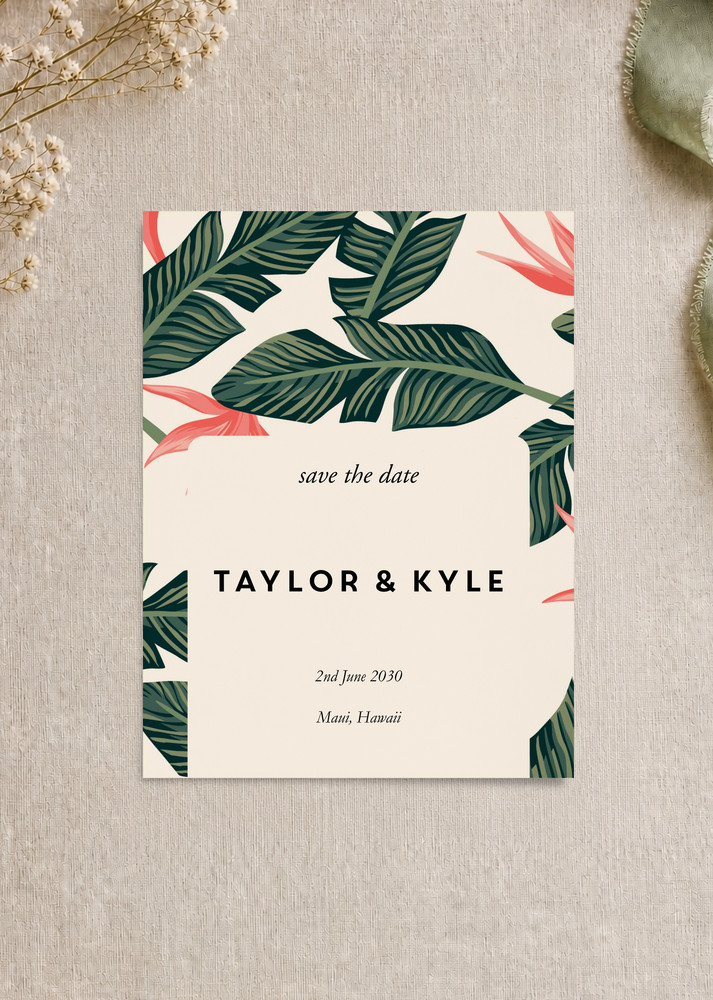 Birds of Paradise - Save The Date