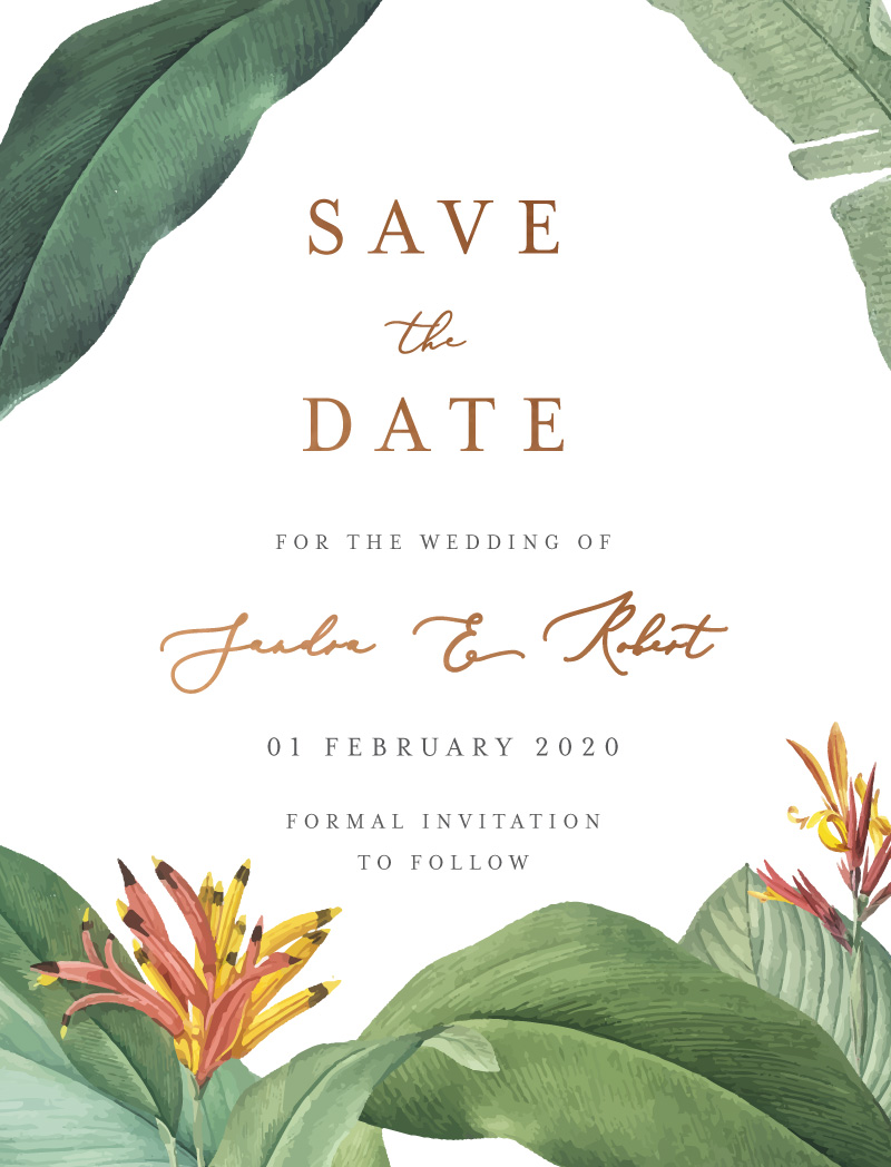 Forest of Love - Save The Date