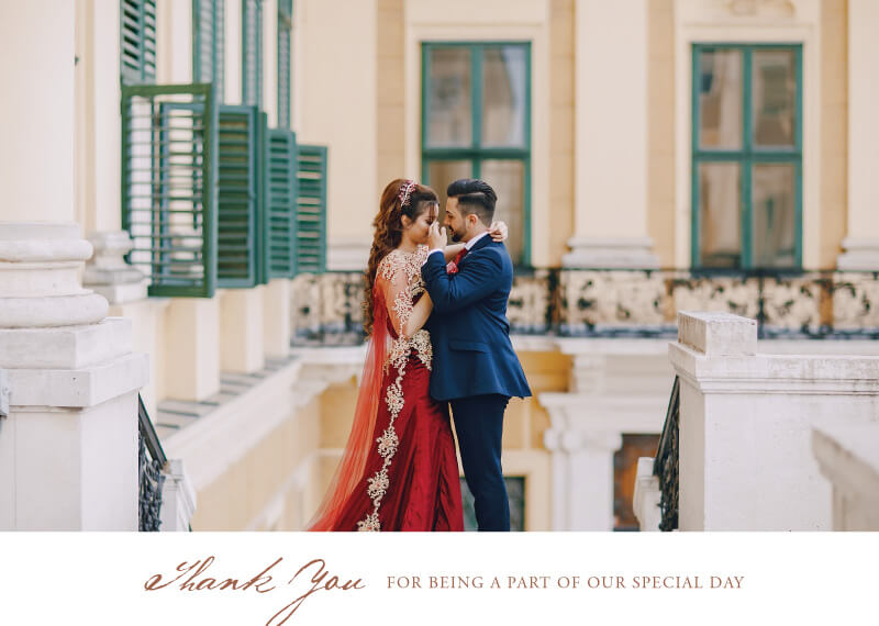 Tirumana Henna - Wedding Thank You Cards