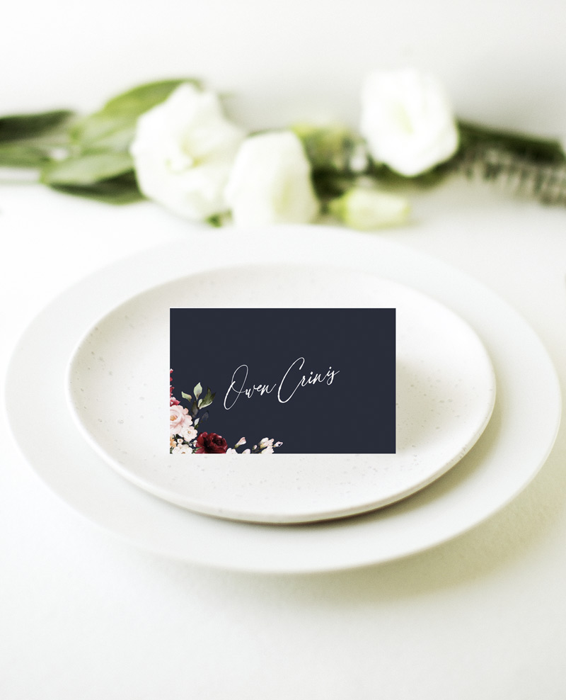 La Butte - Wedding Place Cards