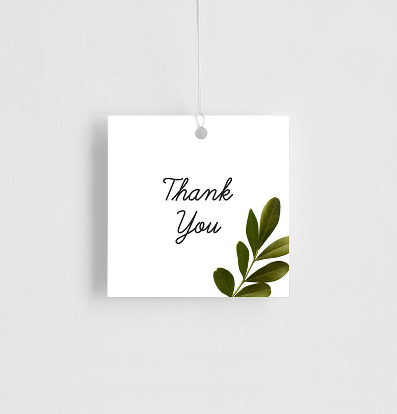 Leif Gift Tags - Digital Printing design preview