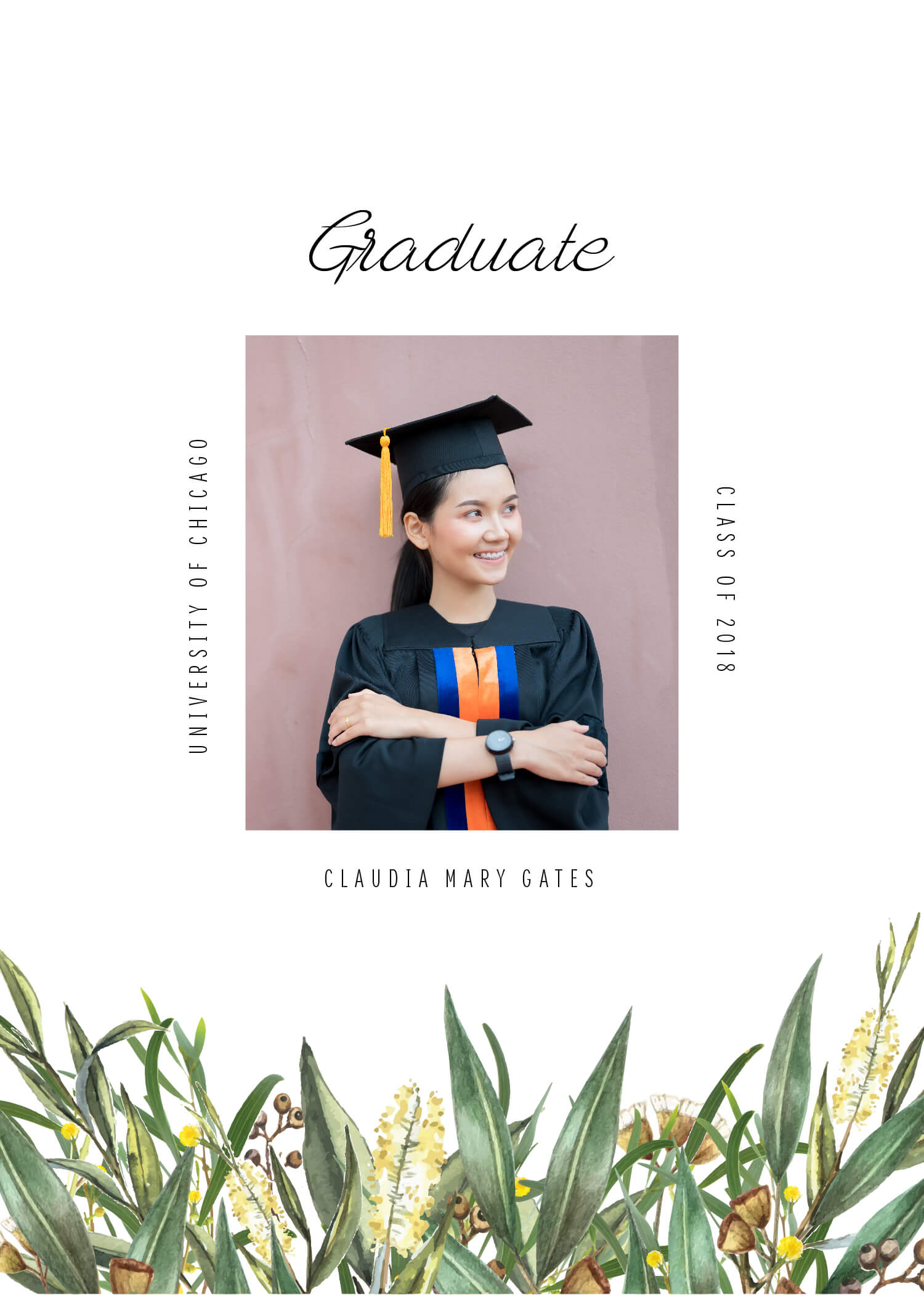 A Bouquet - Graduation Announcements