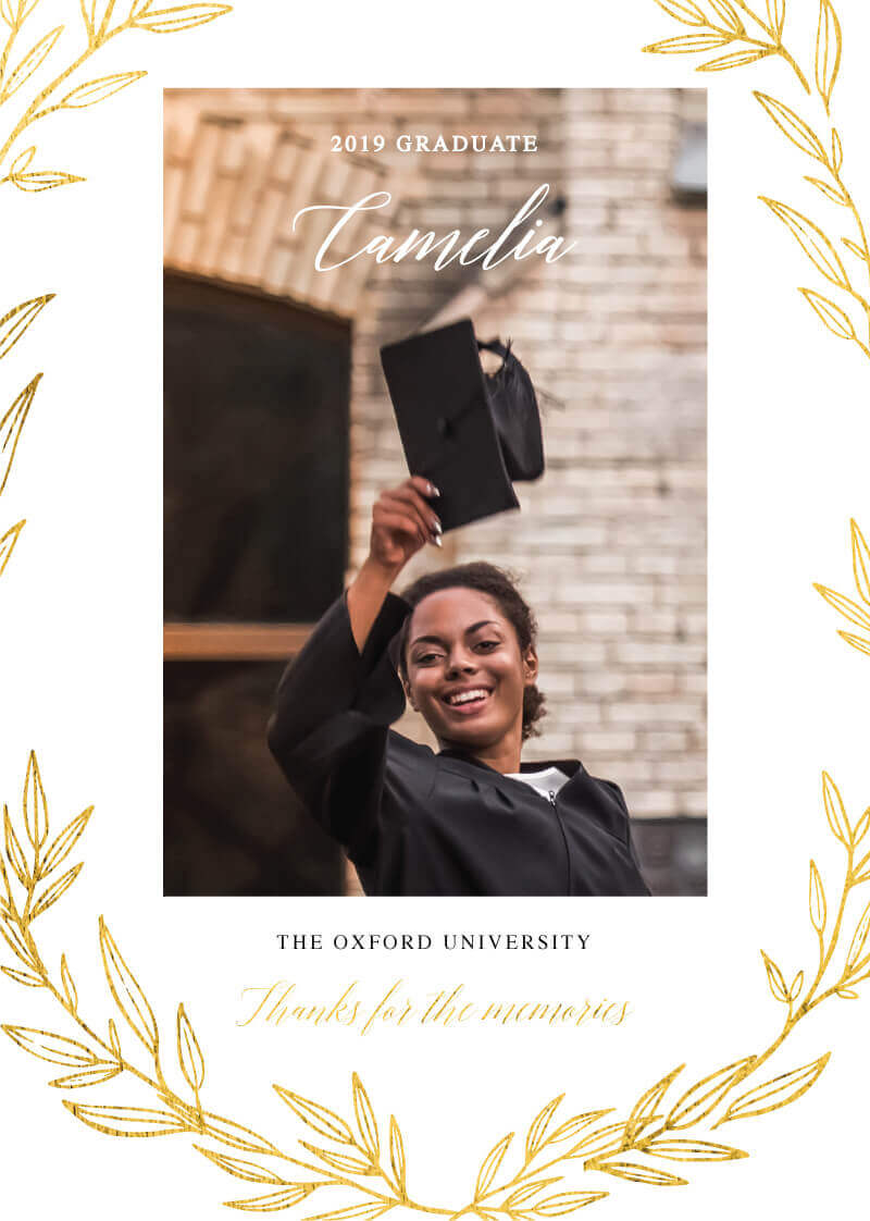 Athena's Crown - Graduation Invitations