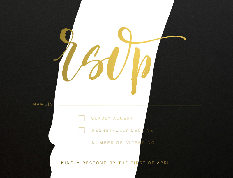 Become One - RSVP Cards