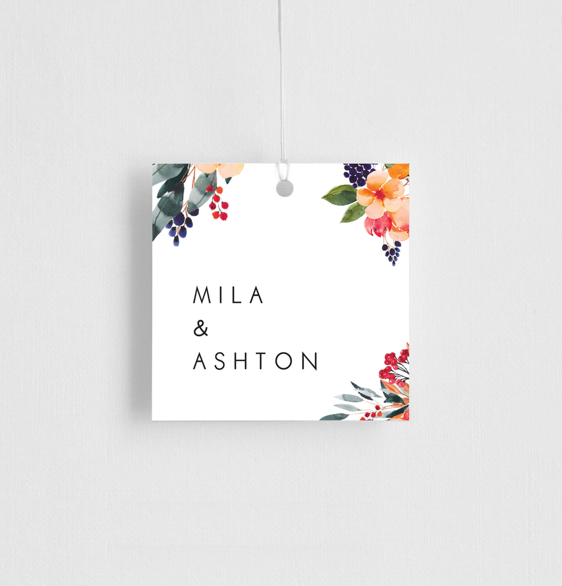 Floral Crown Georgia - Gift Tags