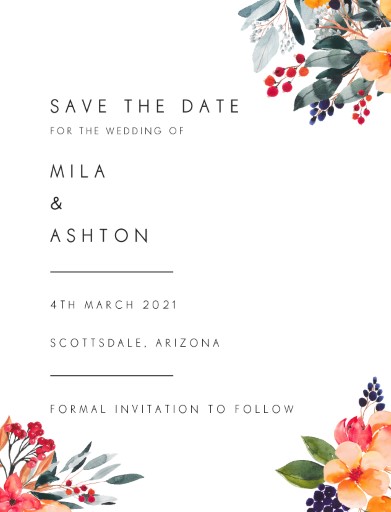 Save The Date Cards Save The Dates