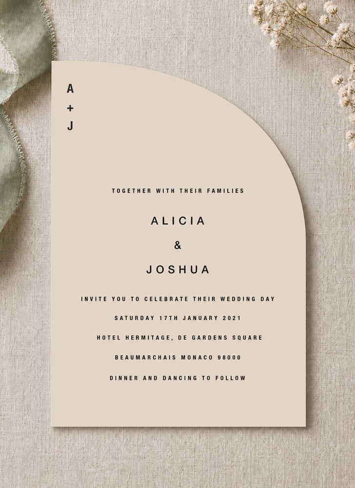 Medinilla Wedding Invitations - Digital Printing design preview