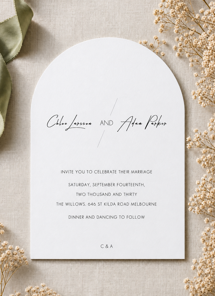Modern Mode - Wedding Invitations