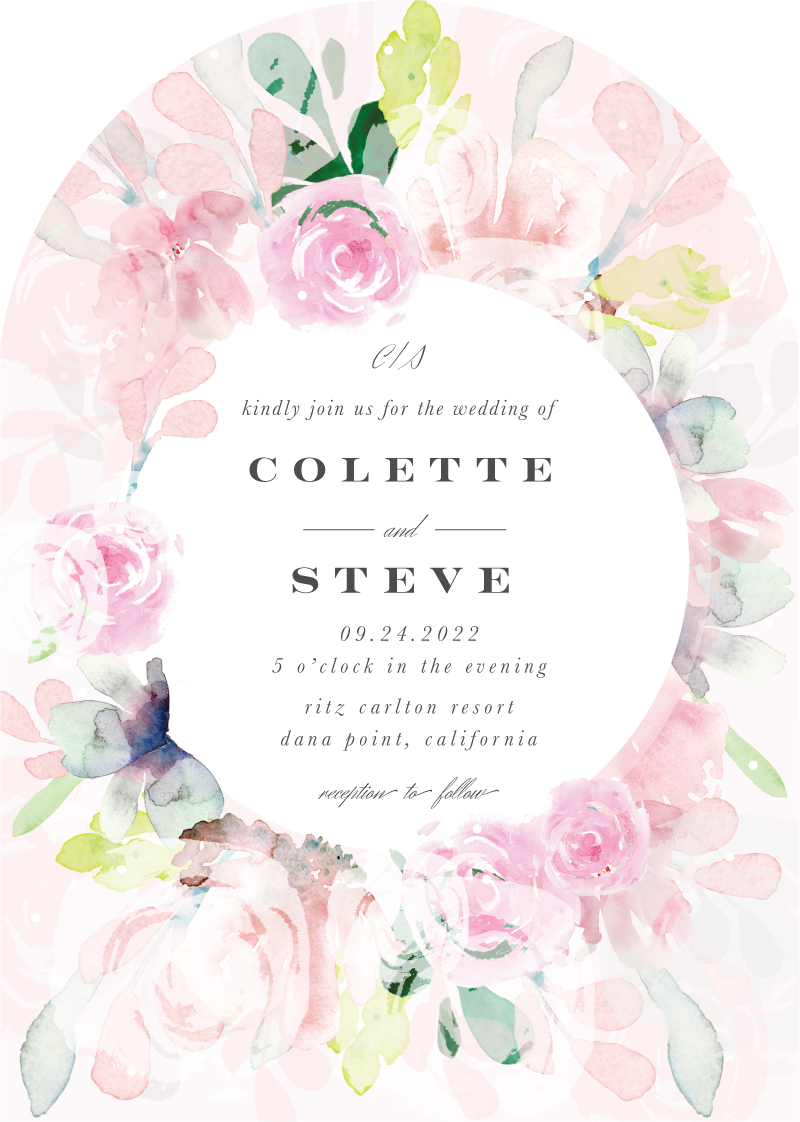 Forever Love - Wedding Invitations