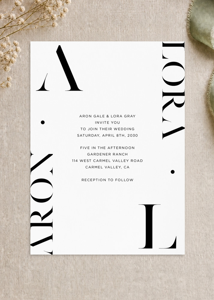 Lissom - Wedding Invitations