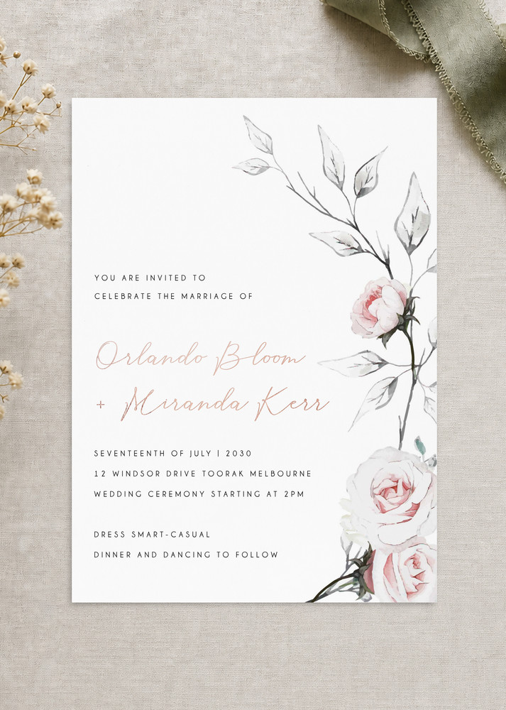 Florescence - Wedding Invitations