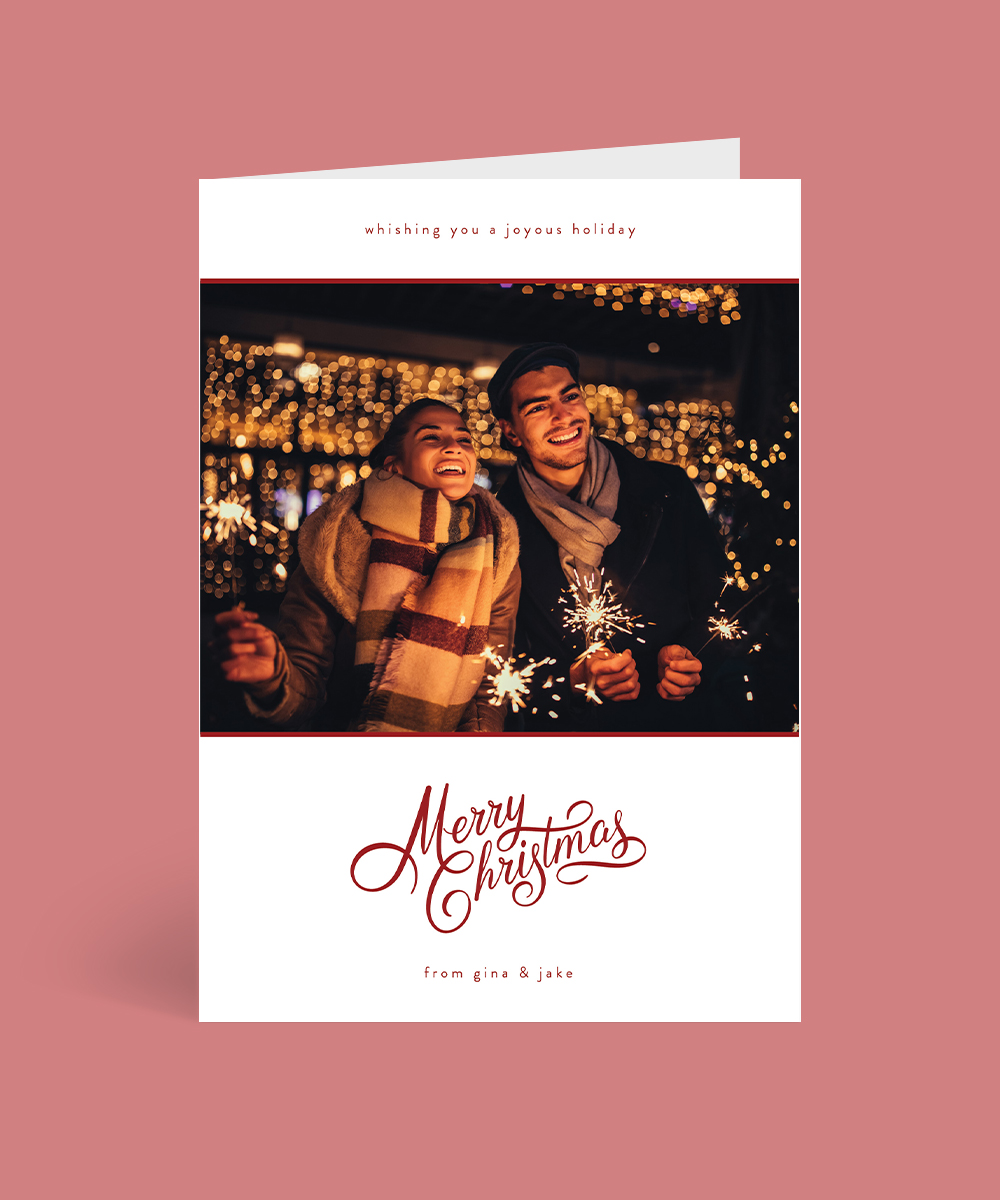 Sparkle Christmas Cards - Digital Printing design preview