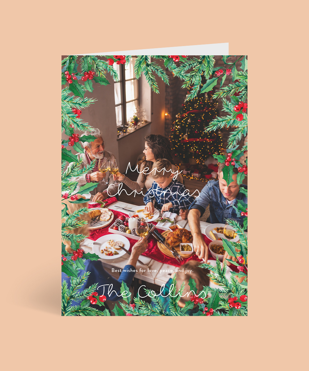 Family Time Christmas Cards - Digital Printing design preview