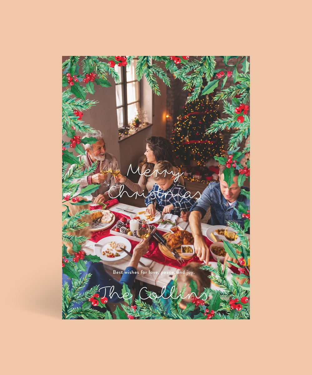 Family Time Christmas Cards - Digital Printing design preview