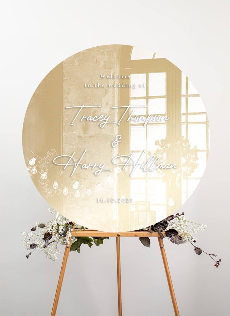 Golden Hour - Wedding Signs