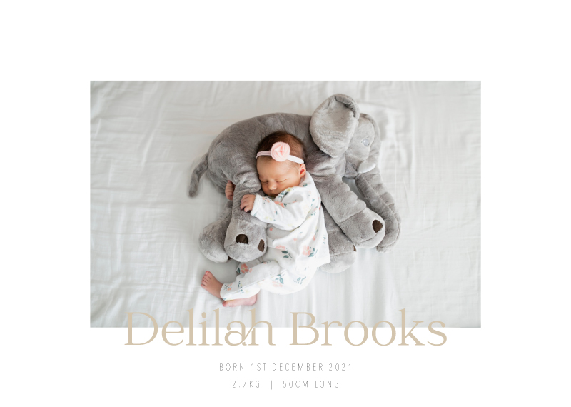 Tiny Star - Baby Announcements