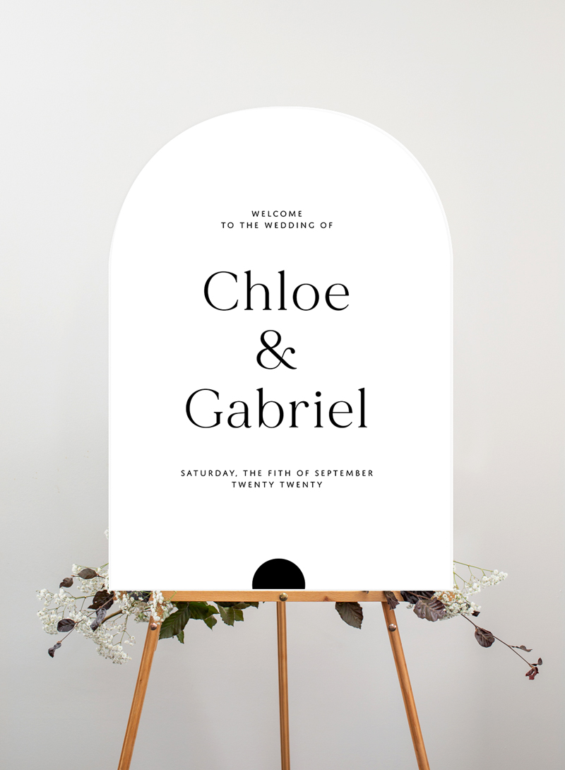 Oliva Wedding Signs - Digital Printing design preview