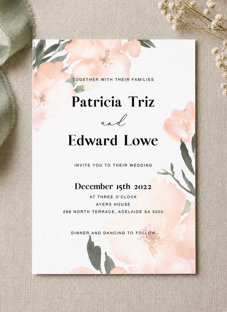 Ivory Garden - Wedding Invitations