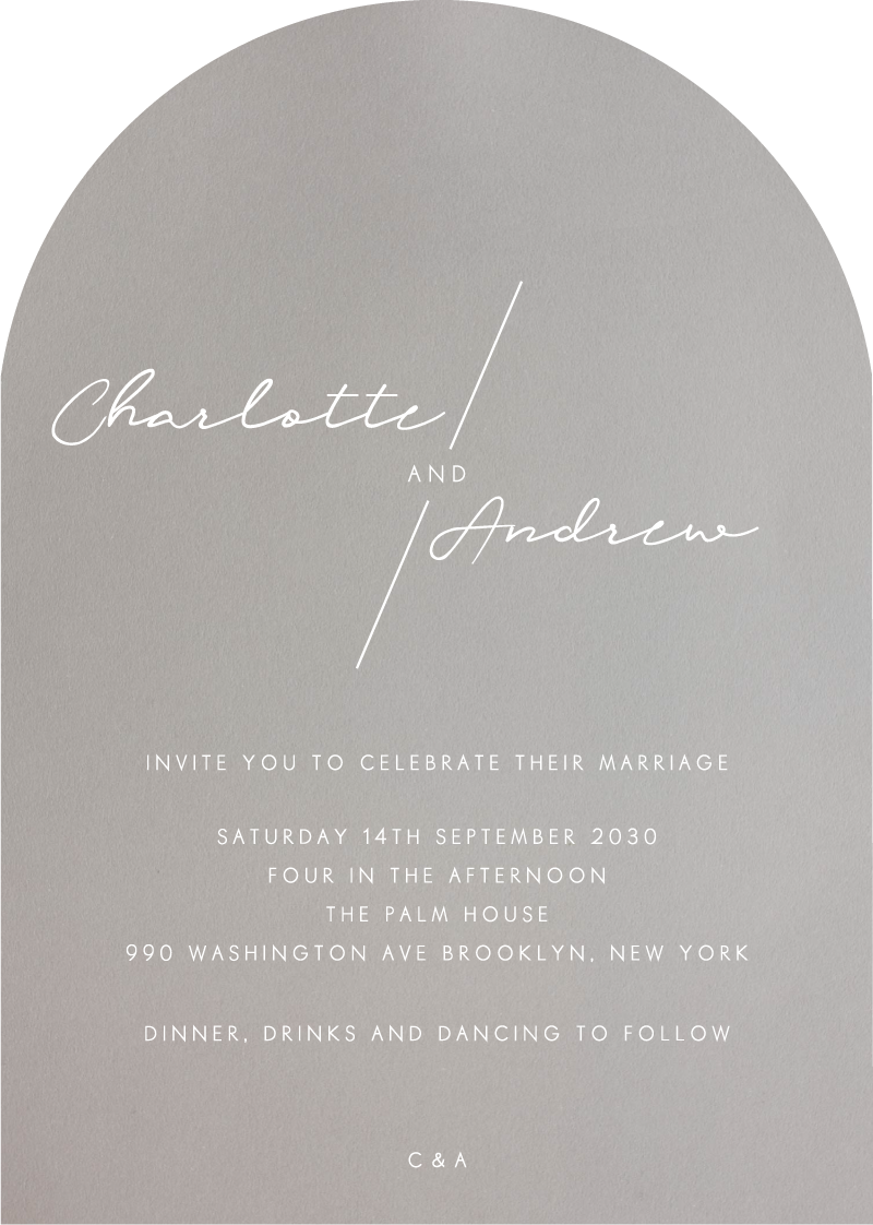Blanc Mode - Wedding Invitations