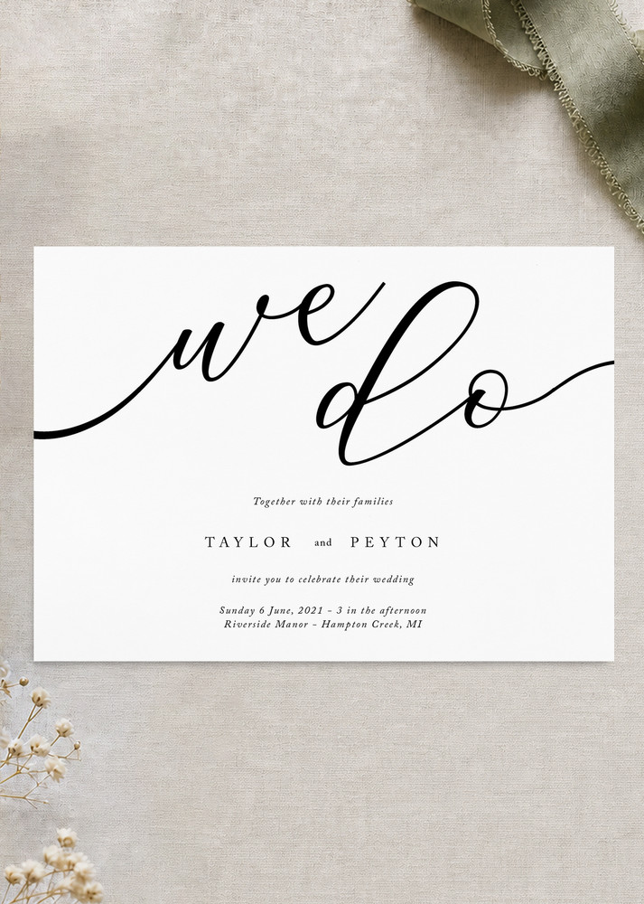 Forever Promise - Wedding Invitations